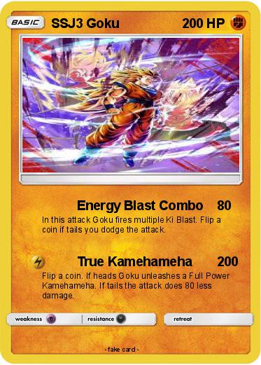 Pokemon SSJ3 Goku