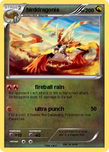 Pokemon birddragonia