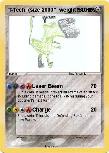 Pokemon T-Tech  (size 2000"  weight 510 lbs.