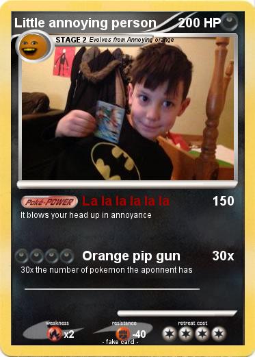 Pokemon Little annoying person