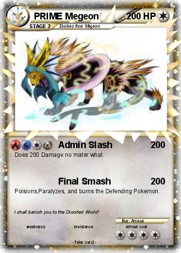 Pokemon PRIME Megeon