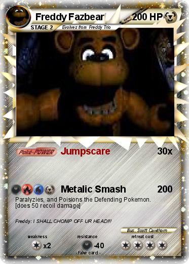 Pokemon Freddy Fazbear