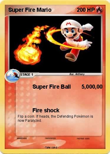 Pokemon Super Fire Mario