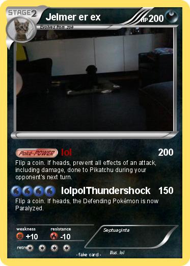 Pokemon Jelmer er ex