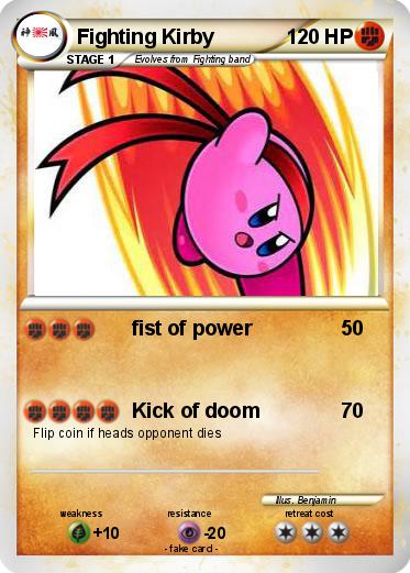 Pokemon Fighting Kirby