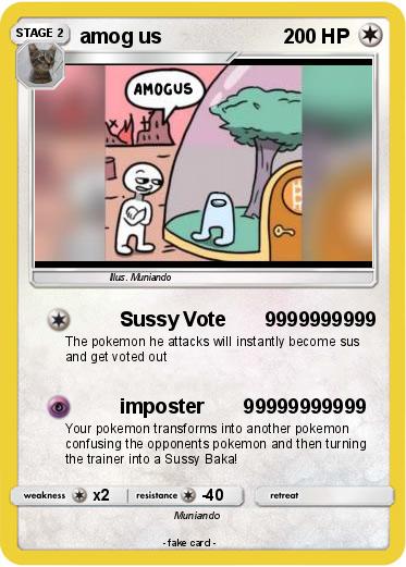 Pokemon amog us