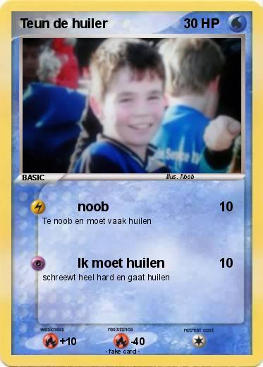 Pokemon Teun de huiler