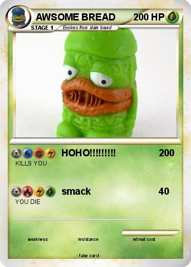 Pokemon AWSOME BREAD