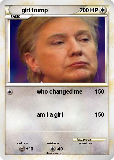 Pokemon girl trump