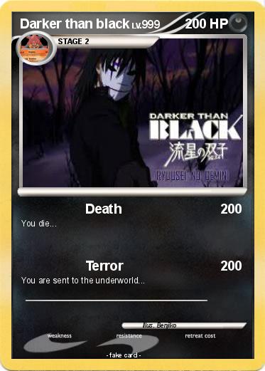 Pokemon Darker than black