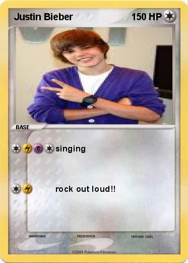 Pokemon Justin Bieber