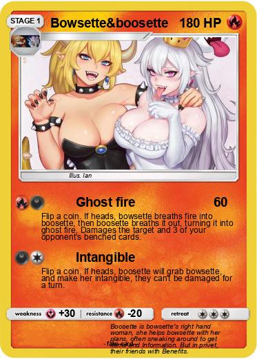Pokemon Bowsette&boosette