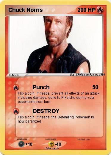 Pokemon Chuck Norris