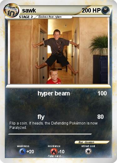 Pokemon sawk
