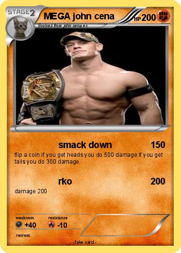 Pokemon MEGA john cena