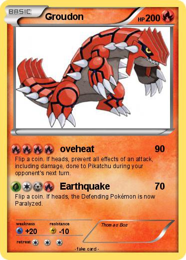 Pokemon Groudon