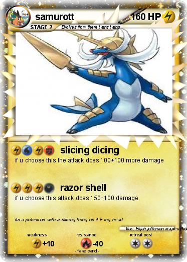 Pokemon samurott