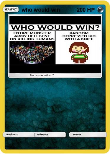 Pokemon who would win