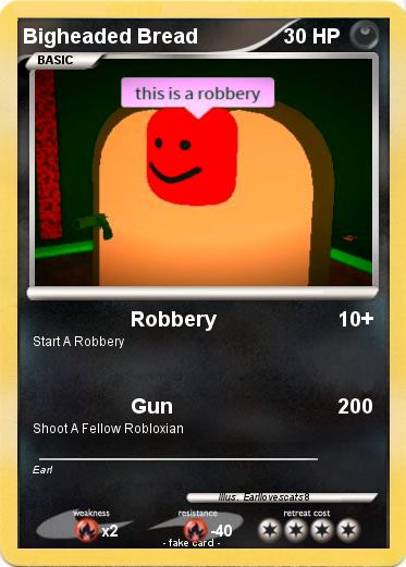 Pokemon Bigheaded Bread