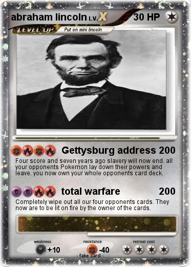 Pokemon abraham lincoln