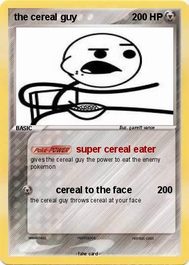 Pokemon the cereal guy