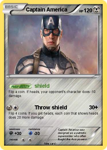 Pokemon Captain America