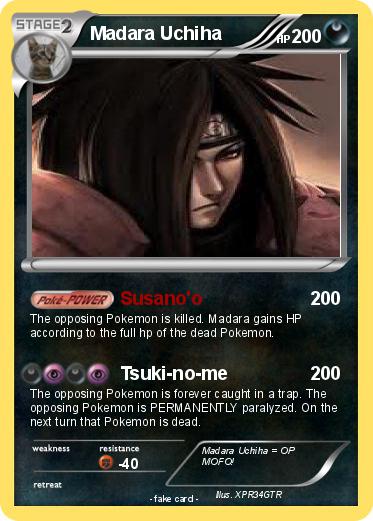 Pokemon Madara Uchiha