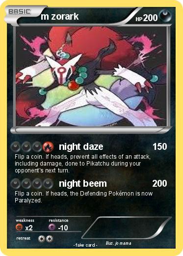 Pokemon m zorark