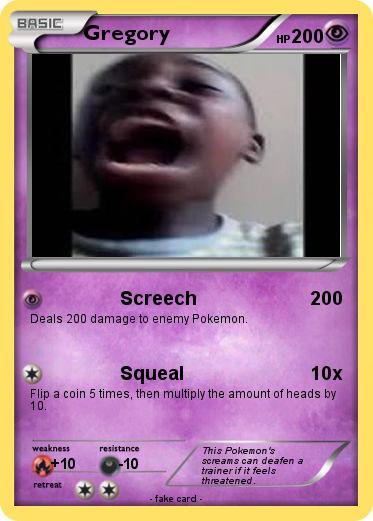 Pokemon Gregory