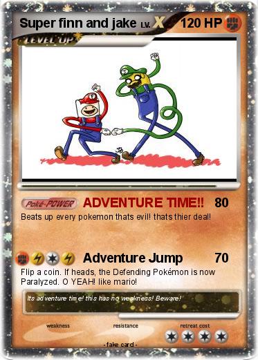 Pokemon Super finn and jake