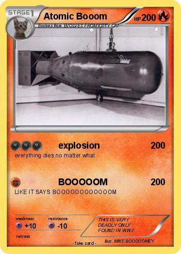 Pokemon Atomic Booom