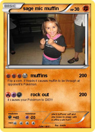 Pokemon sage mic muffin