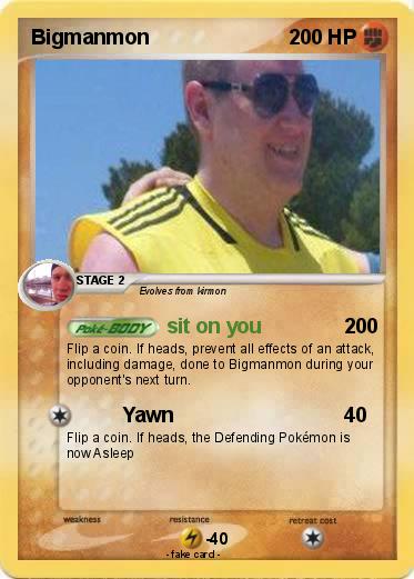 Pokemon Bigmanmon