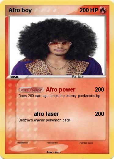 Pokemon Afro boy