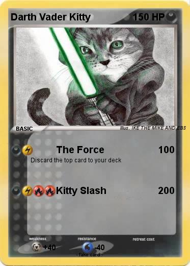 Pokemon Darth Vader Kitty