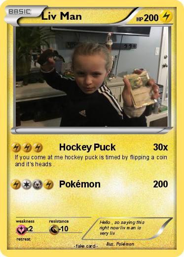 Pokemon Liv Man