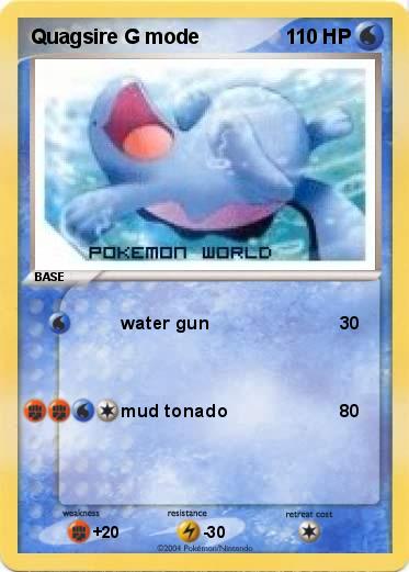 Pokemon Quagsire G mode