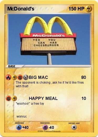 Pokemon McDonald's