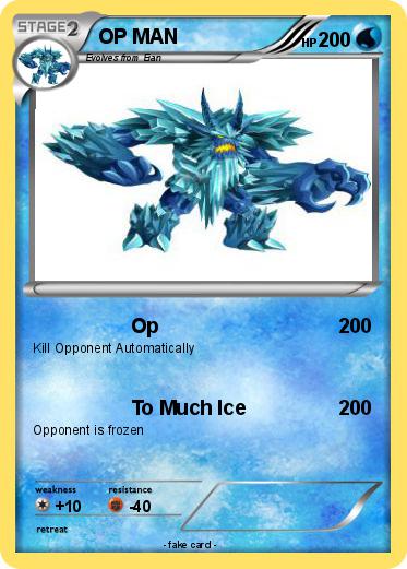 Pokemon OP MAN
