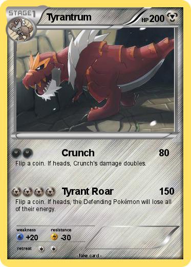 Pokemon Tyrantrum