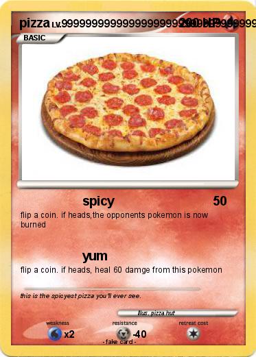 Pokemon pizza