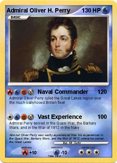 Pokemon Admiral Oliver H. Perry