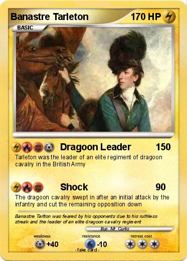 Pokemon Banastre Tarleton