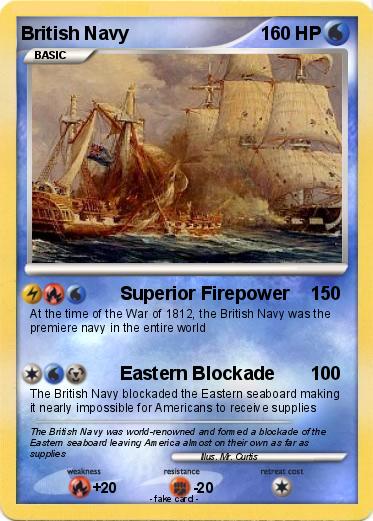 Pokemon British Navy