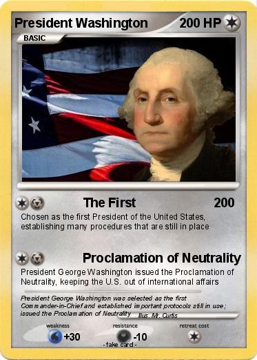 Pokemon President Washington