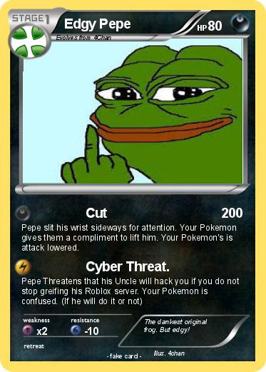 Pokemon Edgy Pepe