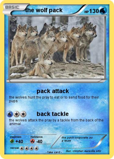 Pokemon the wolf pack