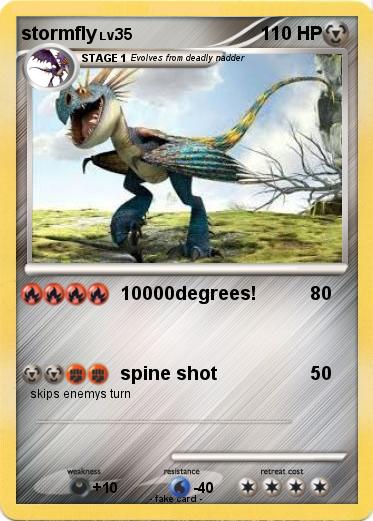 Pokemon stormfly