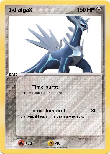 Pokemon 3-dialgaX