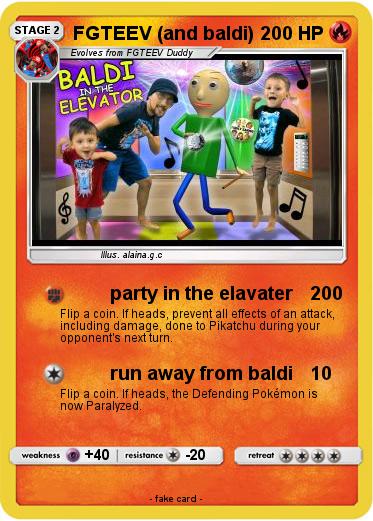 Pokemon FGTEEV (and baldi)